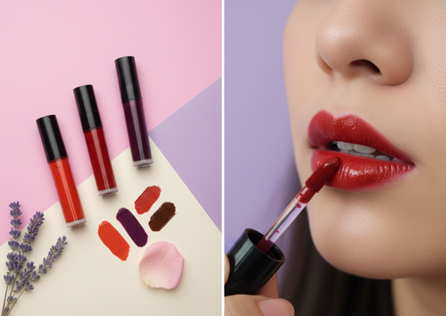 تینت لب مایع سالویا (Salvia Liquid Lip Tint) با رنگ زیبا، ماندگار و مناسب استفاده روزانه