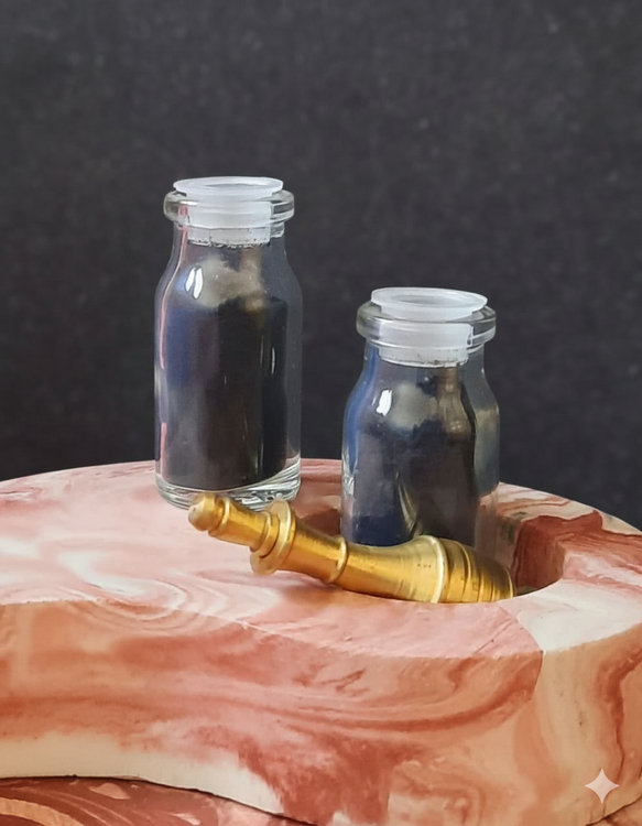 سرمه گیاهی تقویتی سالویا با عناب و کندر، مناسب تقویت مژه و ابرو